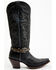 Image #2 - Boot Barn Women's Concho Tooled Strap Boot Jewelry, Brown, hi-res