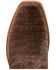 Image #4 - Ariat Women's Exotic Caiman Futurity Silk Tall Western Boots - Square Toe, Brown, hi-res