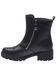 Harley Davidson Women's Amherst Moto Boots - Round Toe, Black, hi-res