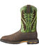 Ariat Men's WorkHog® VentTEK Comp Toe Pull-On Safety Work Boots, Brown, hi-res