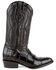 Image #2 - Ferrini Men's Stallion Alligator Belly Western Boots - Round Toe, Black, hi-res