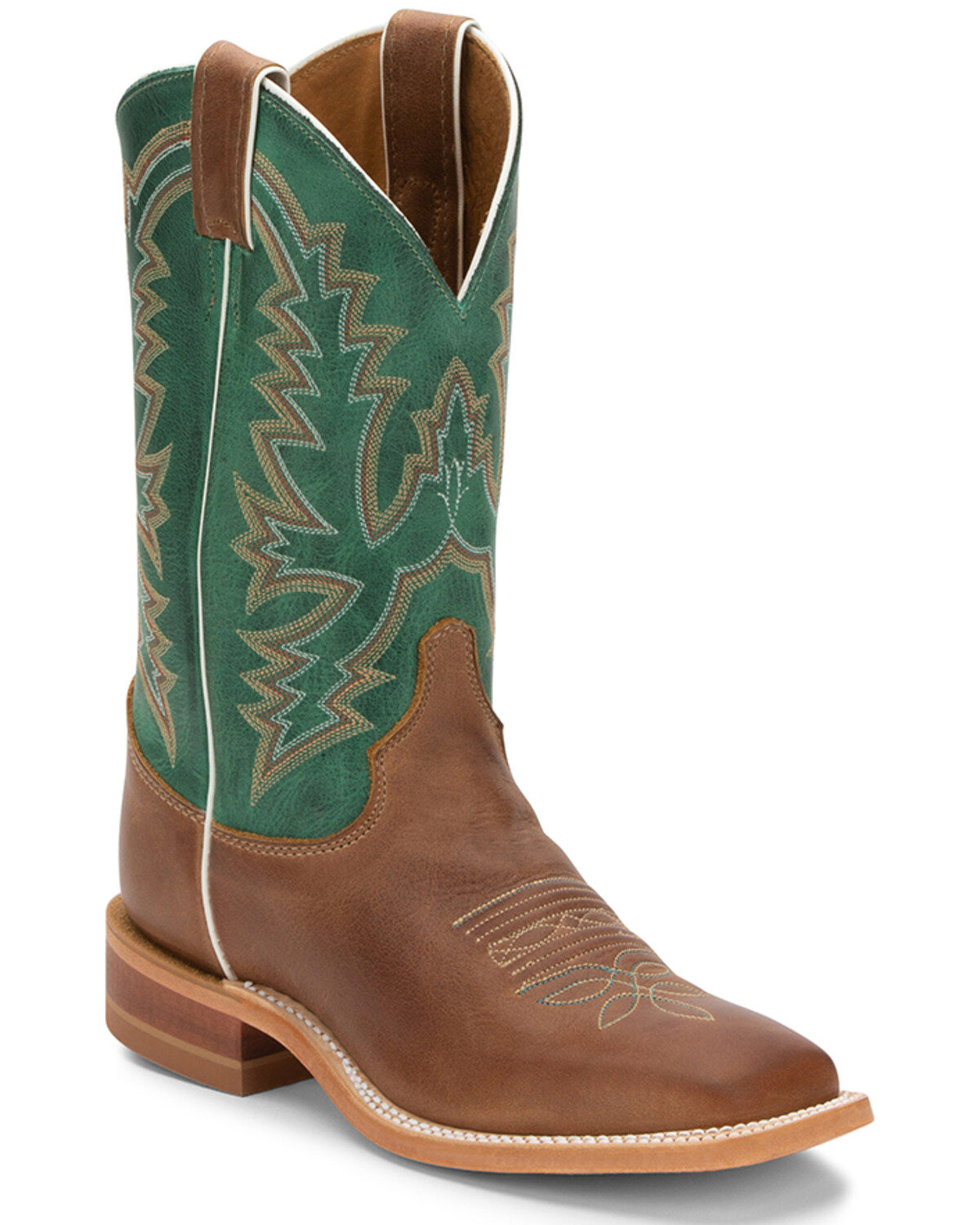 justin women's classic roper boots