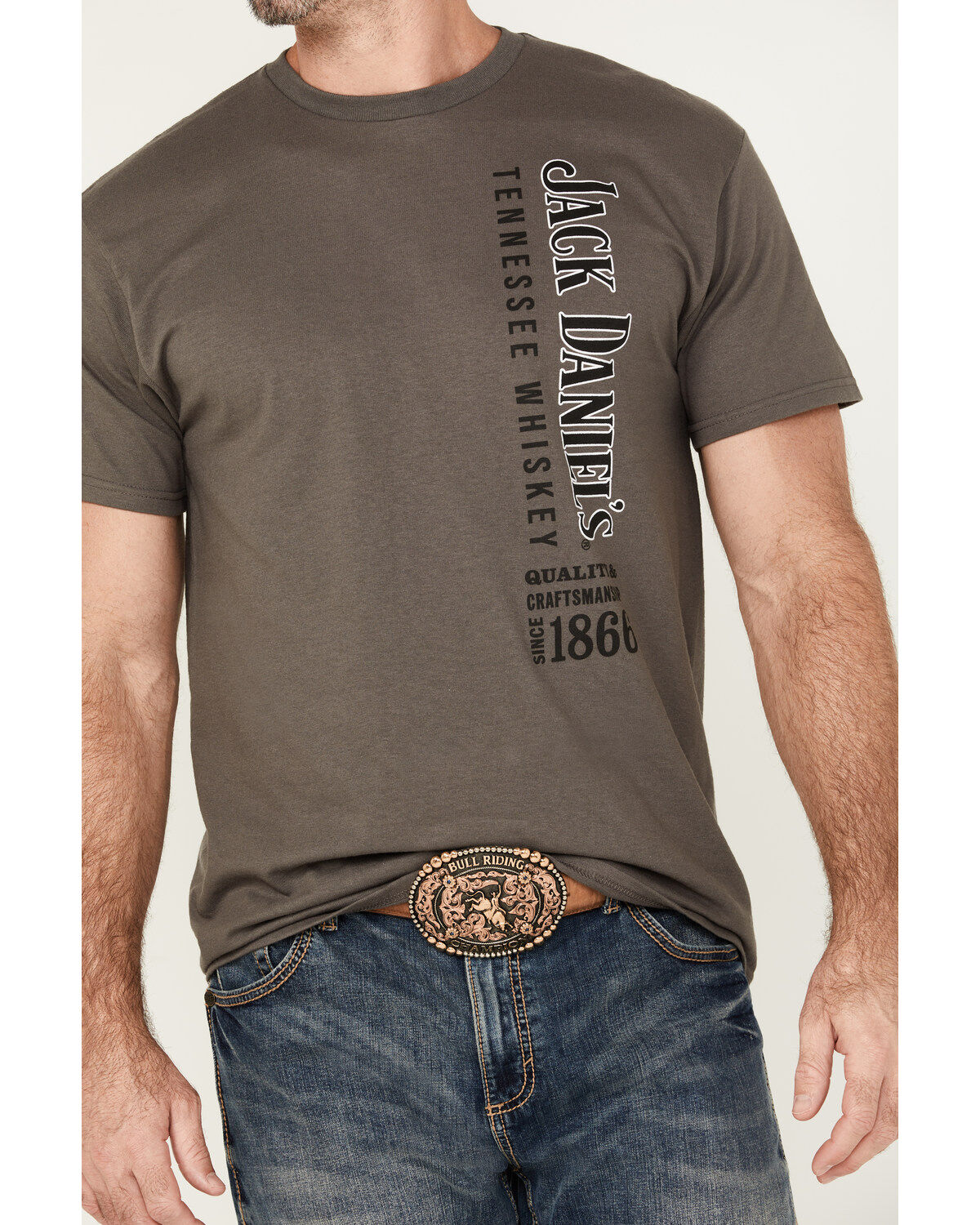 80s Jack Daniel's Old No. 7 Tシャツ グレー 80s Jack Daniel's Old No. 7 Tシャツ グレー