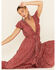 Beyond The Radar Women's Dotted Dress, Rust Copper, hi-res
