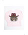 Image #1 - Somewhere West Toddler Girls' Cowboy Tiger Graphic Sweatshirt, Pink, hi-res