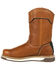 Georgia Boot Men's AMP LT Western Work Boots - Soft Toe, Brown, hi-res