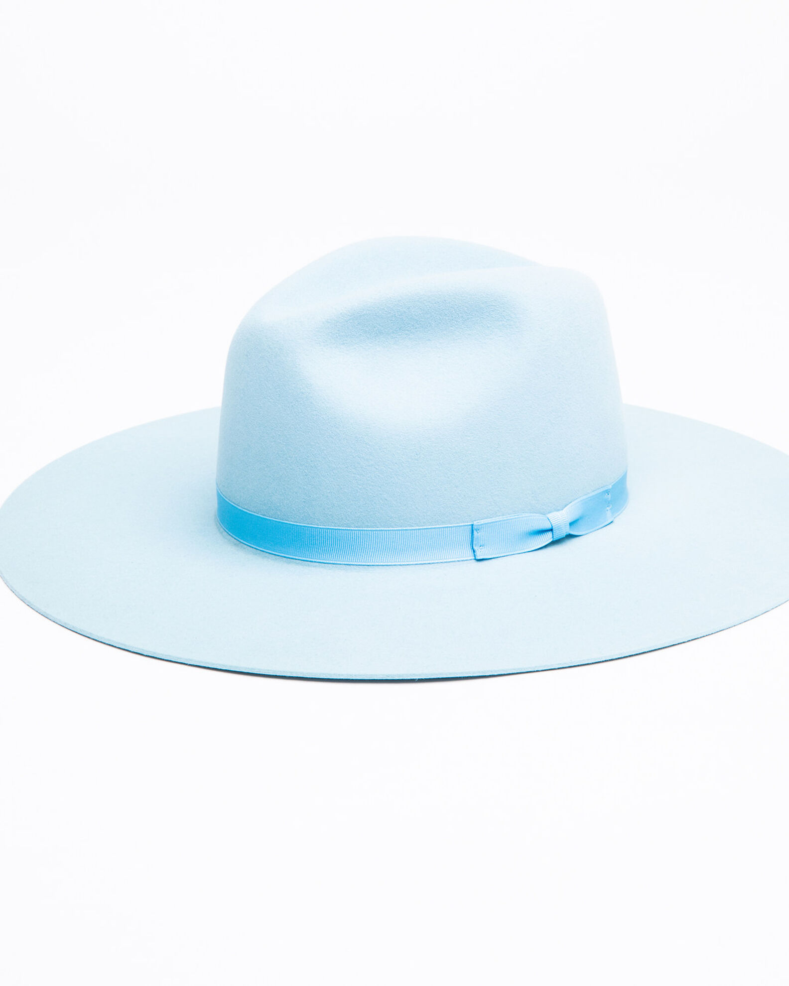 Image #1 - Rodeo King Women's Tracker Felt Western Fashion Hat, Light Blue, hi-res