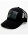 Image #1 - Hawx Men's Flag Patch Ball Cap, Black, hi-res
