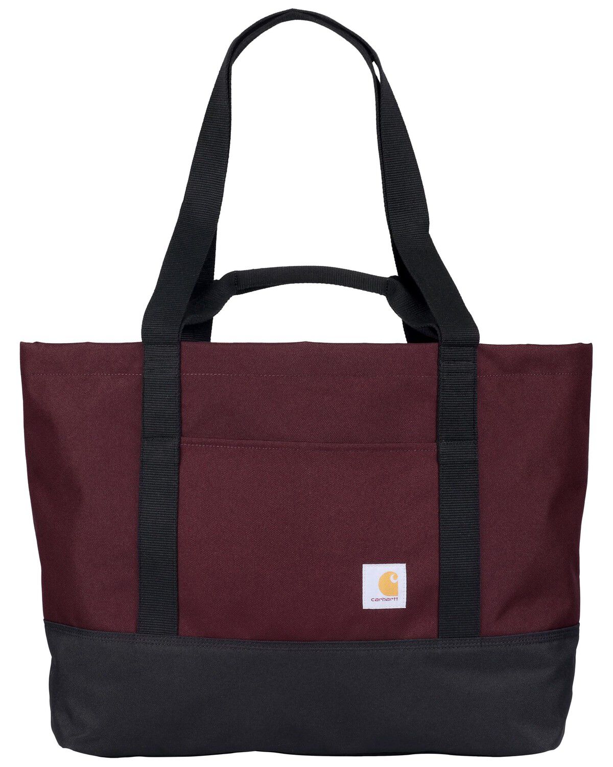 Image #1 - Carhartt 32L Classic Open Tote, Wine, hi-res