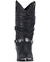 Image #5 - Dingo Women's Supple Pigskin Western Boots - Round Toe, Black, hi-res