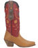 Image #2 - Dingo Women's Love Rocks Leather Underlay Western Boot - Snip Toe, Tan, hi-res