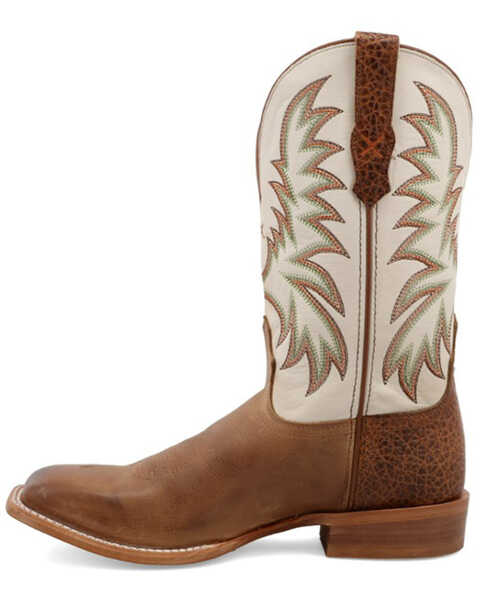 Twisted X Men's Rancher Western Boots - Broad Square Toe, Ivory, hi-res