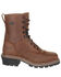 Image #2 - Rocky Men's Waterproof Logger Boots - Composite Toe, Dark Brown, hi-res