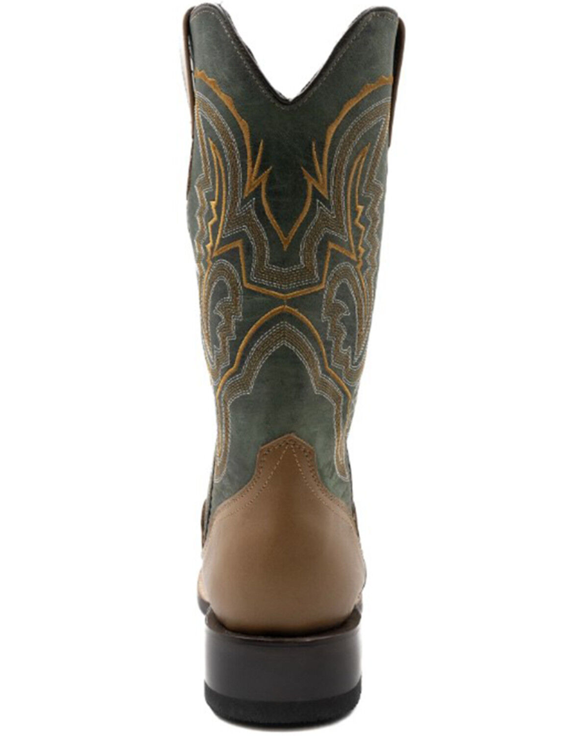 Image #5 - Ferrini Men's Clint Western Boots - Broad Square Toe, Honey, hi-res