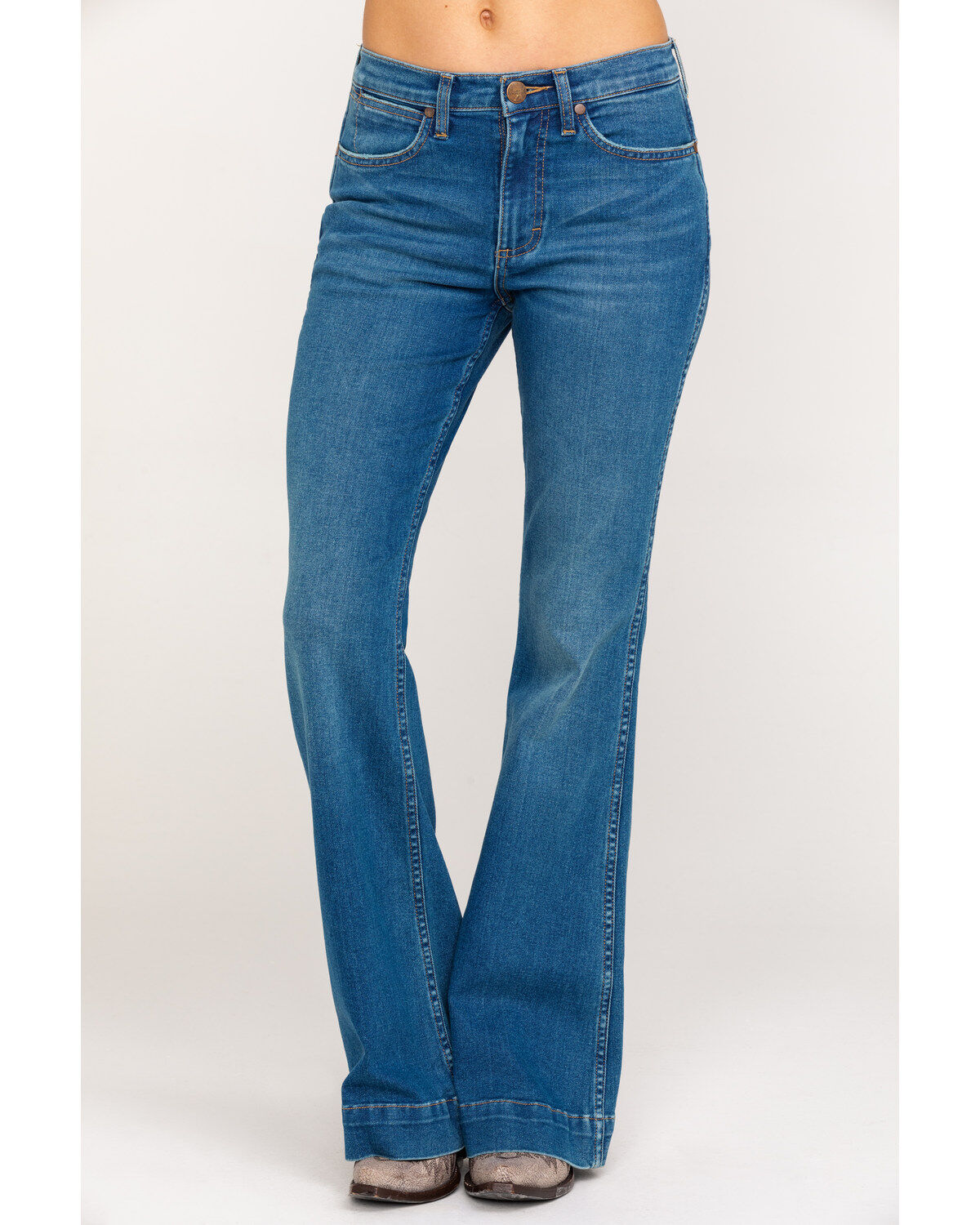 flare western jeans