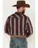 Moonshine Spirit Men's The Vault Long Sleeve Snap Western Shirt, Burgundy, hi-res