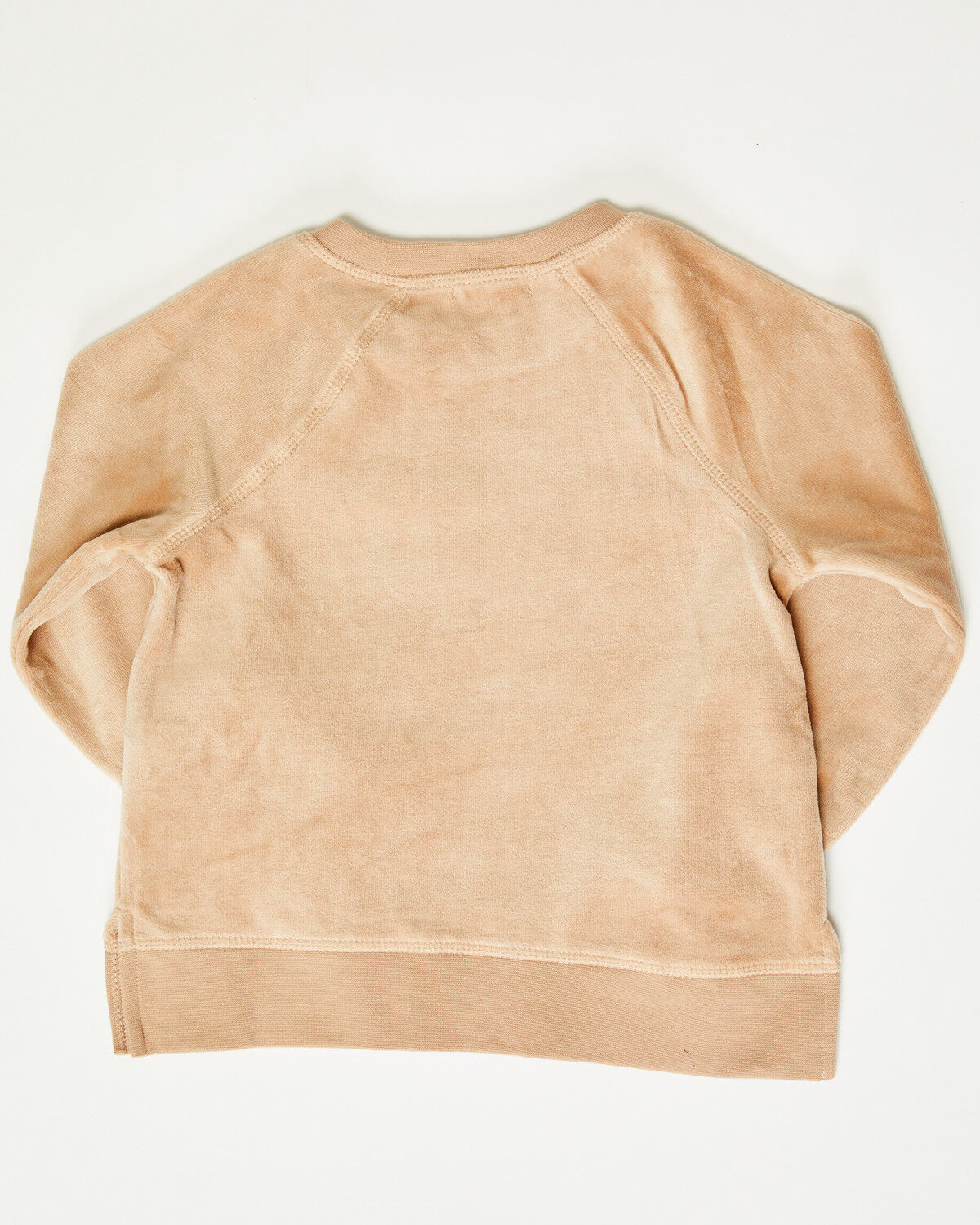 Image #2 - Angel Dear Toddler Boys' Cowboy Boots Velour Pullover Sweatshirt, Brown, hi-res