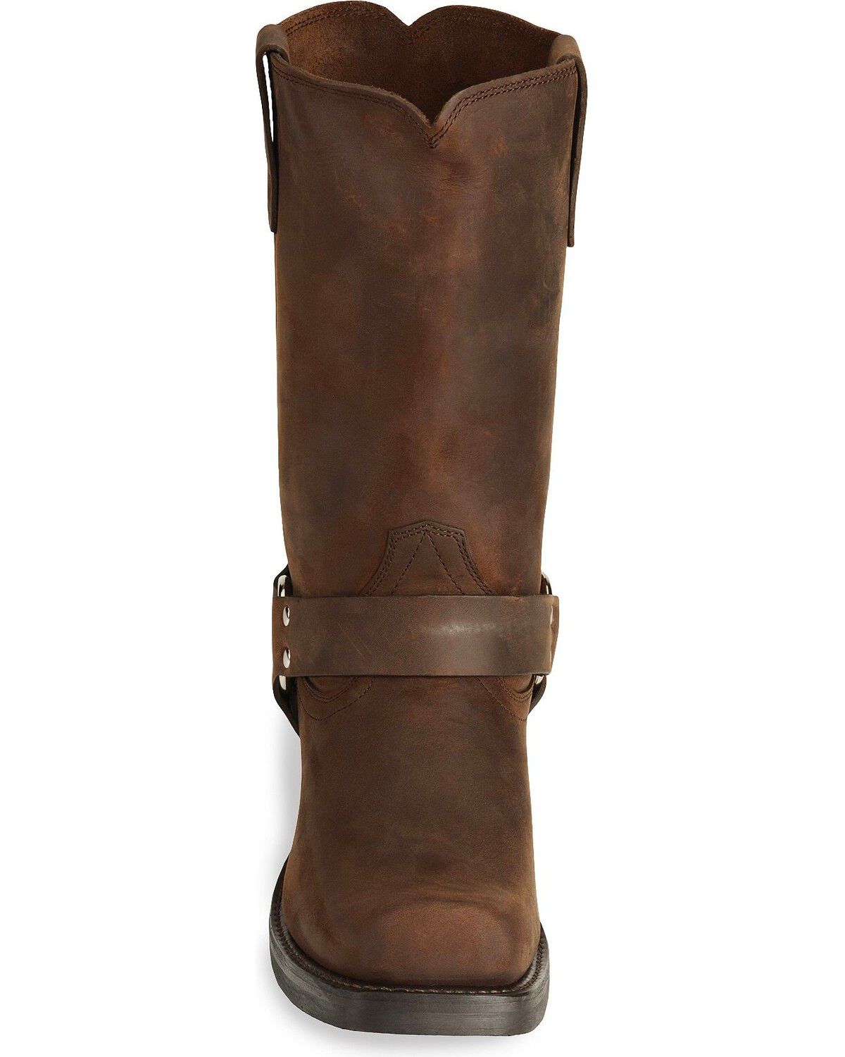 Image #5 - Durango Men's Harness Motorcycle Boots, Distressed, hi-res