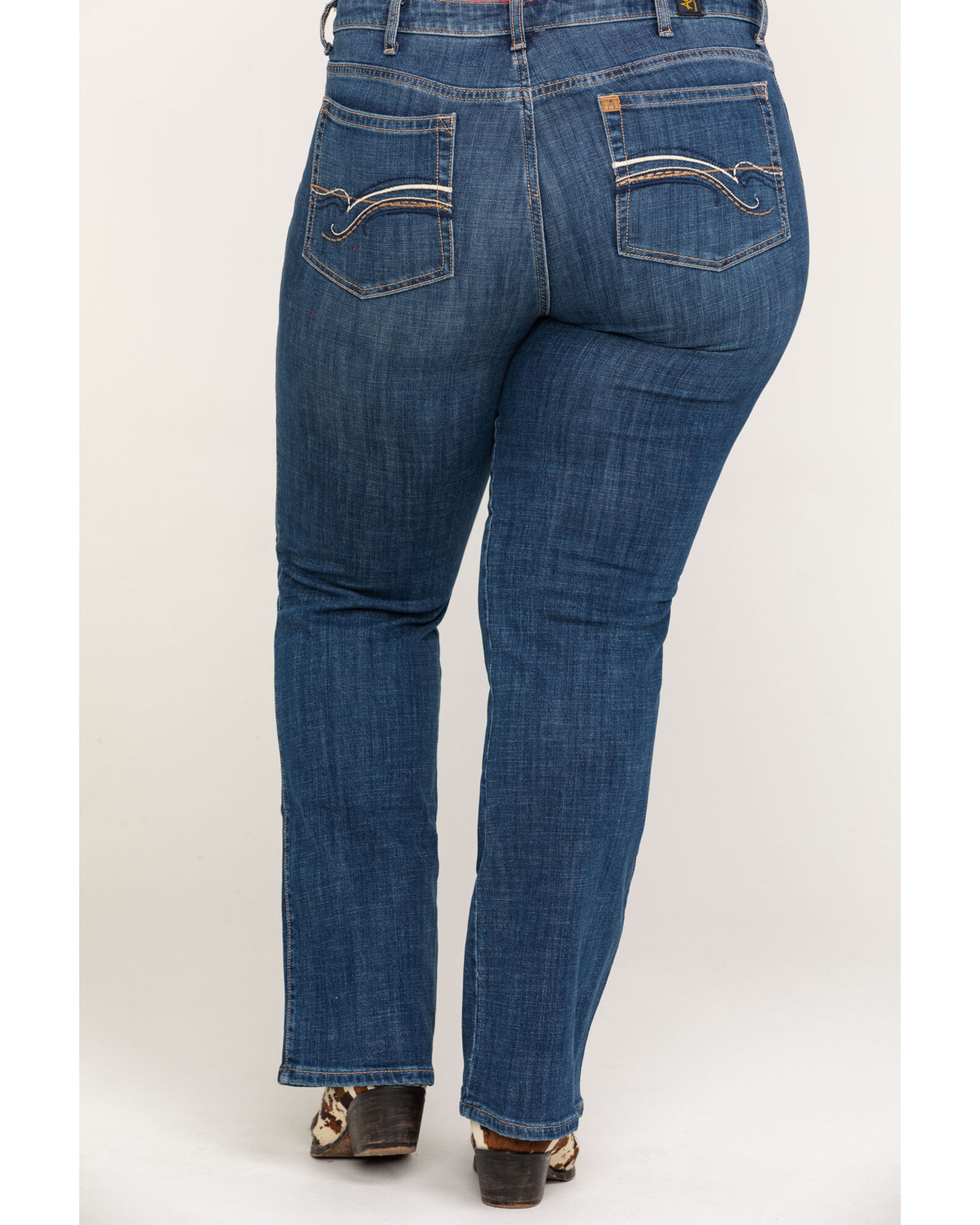 Wrangler Women's Aura Instantly Slimming Jeans - Plus | Boot Barn