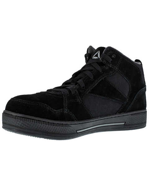 Image #4 - Reebok Women's Dayod High Top Skate Shoes - Composite Toe, Black, hi-res