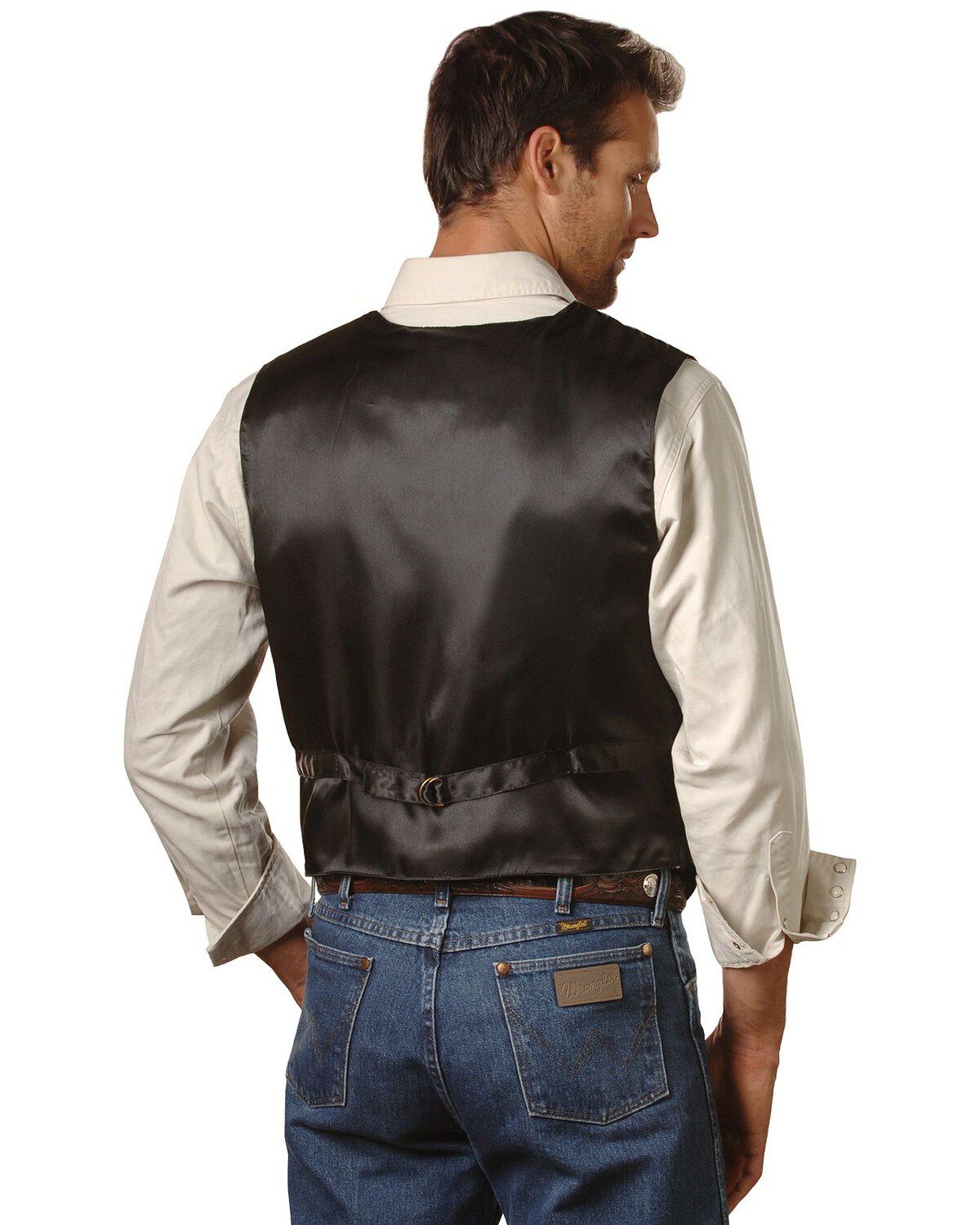 Product Name:  Scully Men's Boar Suede Snap Front Vest