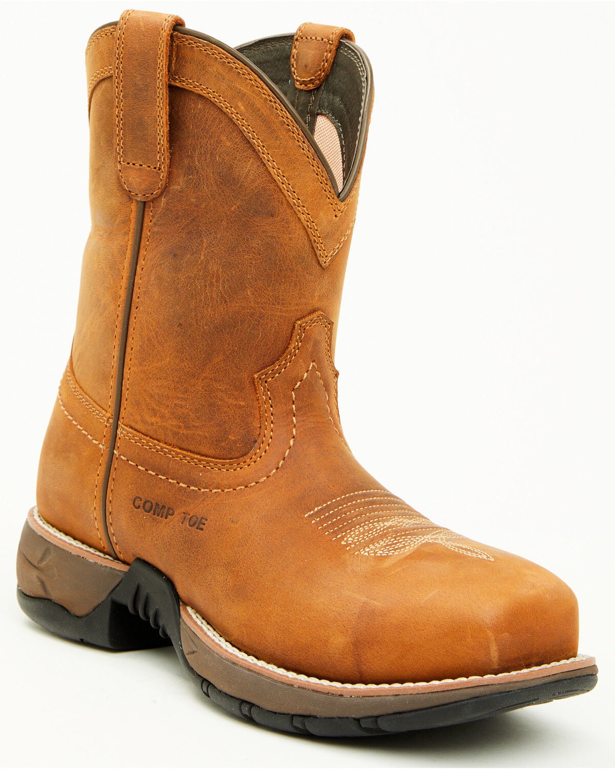 Shyanne Women's 8" Lite Work Boots - Composite Toe, Rust Copper, hi-res