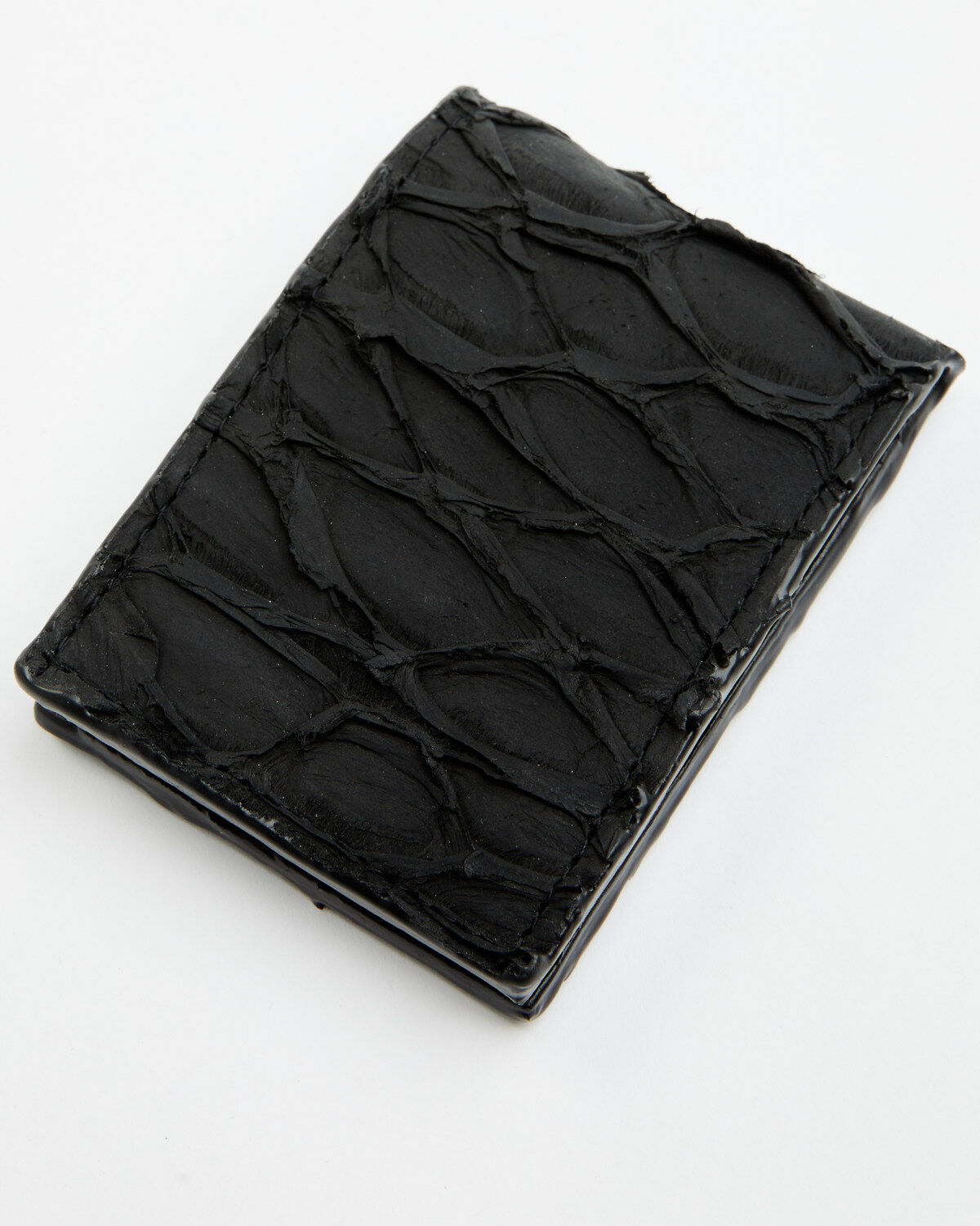 Image #2 - Cody James Men's Exotic Pirarucu Bi-Fold Wallet, Black, hi-res