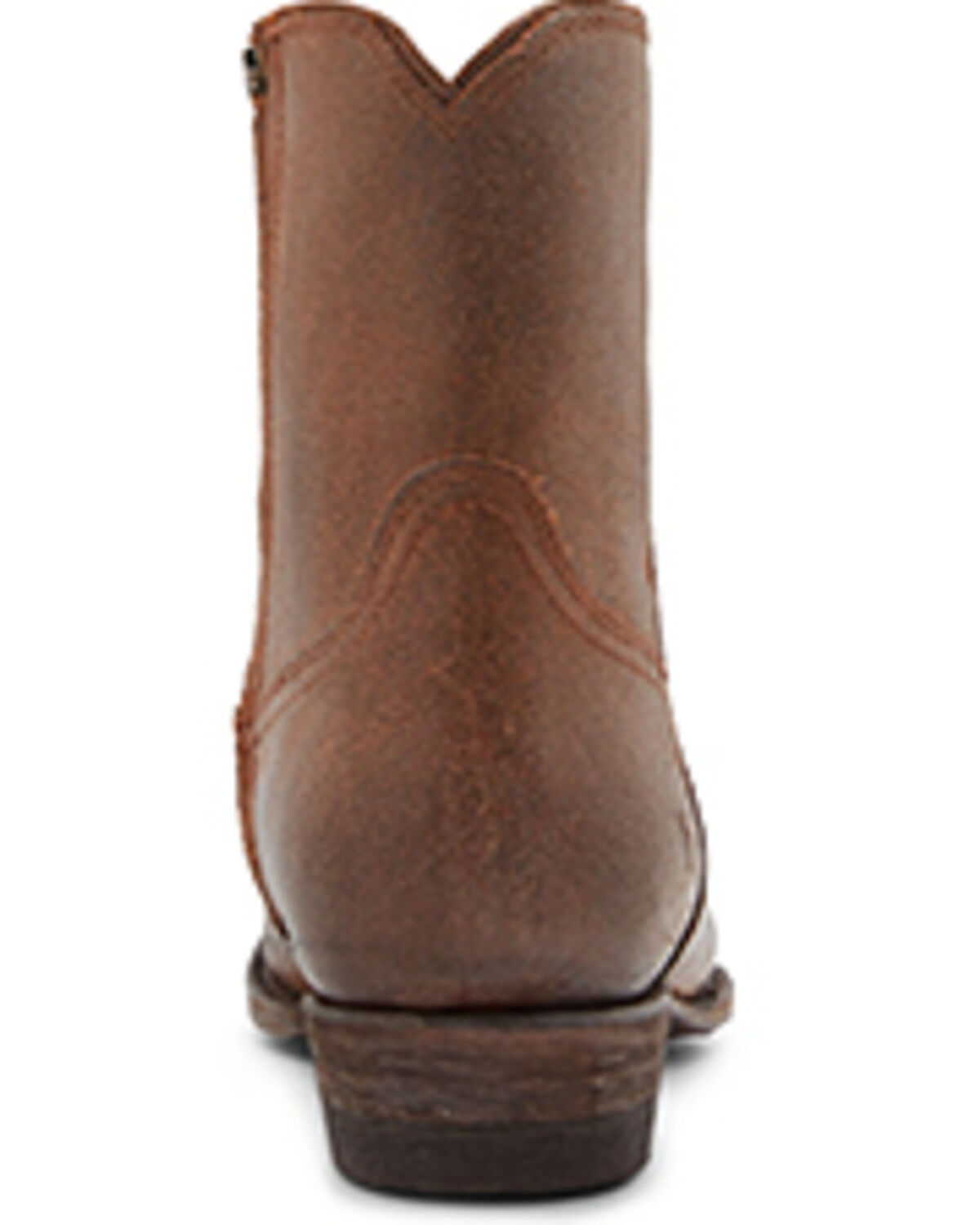 Image #5 - Frye Men's Austin Inside Zip Ankle Boots - Round Toe, Brown, hi-res