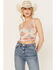 Panhandle Women's Southwestern Print Tank, Sand, hi-res