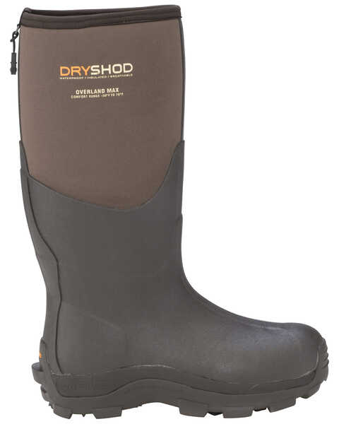 Image #2 - Dryshod Men's Overland Max Extreme Cold Conditions Sport Boots - Round Toe, Beige/khaki, hi-res