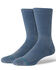 Image #1 - Stance Men's Icon Crew Socks, Blue, hi-res