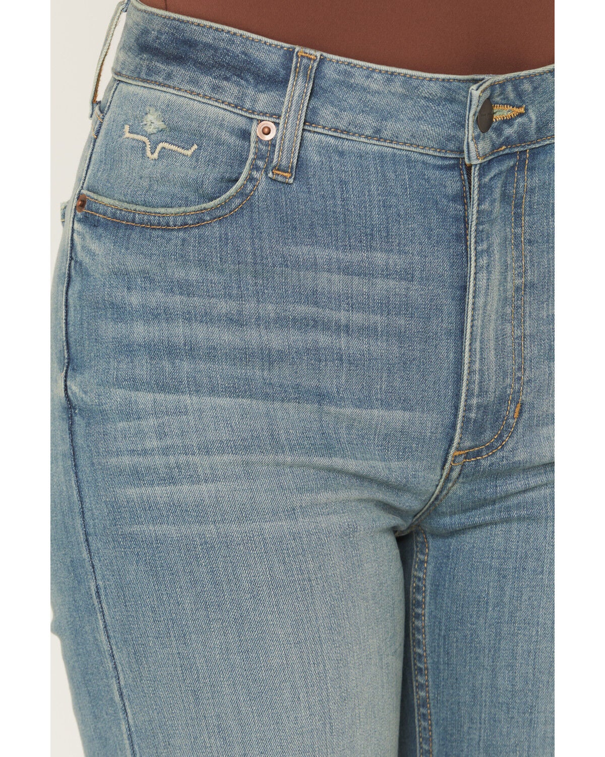 Product Name:  Kimes Ranch Women's Olivia Medium Wash High Rise Wide Leg Jeans