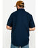 Image #2 - Carhartt Men's Rugged Flex Rigby Short Sleeve Work Shirt, Navy, hi-res