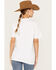 Image #4 - Bohemian Cowgirl Women's Texas Since 1845 Short Sleeve Graphic Tee, White, hi-res