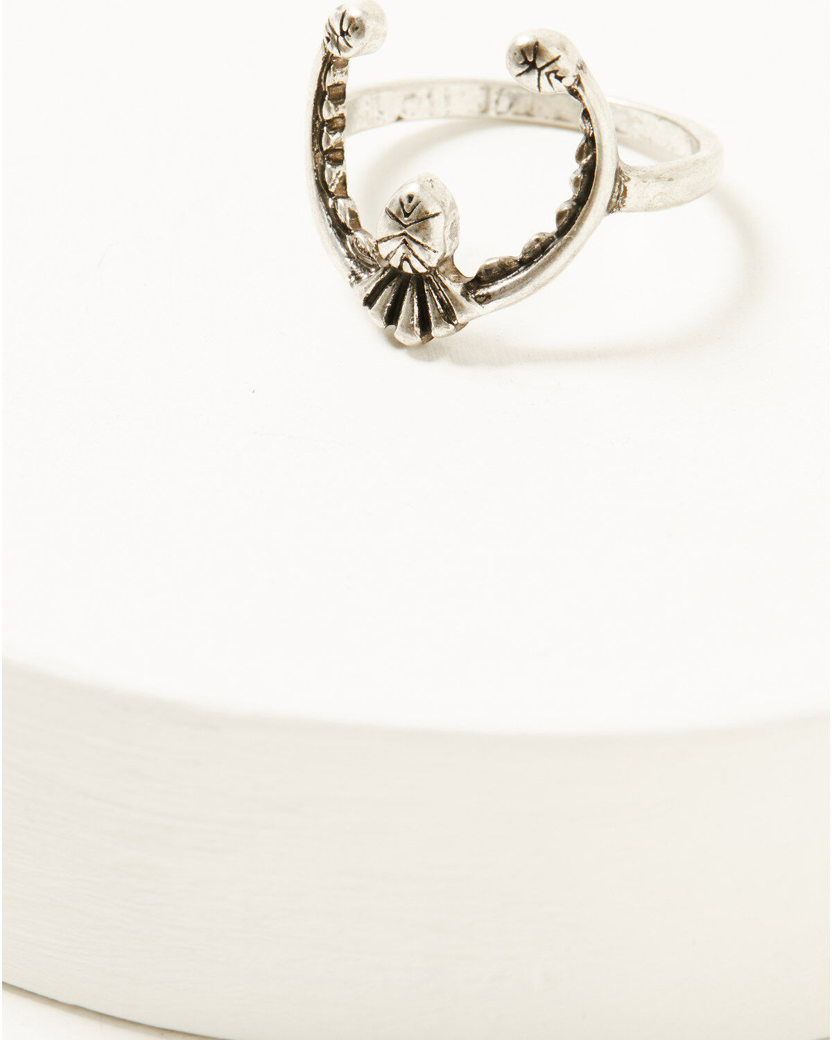 Image #5 - Shyanne Women's Americana Squash Blossom Ring Set, Silver, hi-res