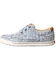 Image #3 - Twisted X Women's Casual Kicks - Moc Toe, Blue, hi-res