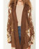 Image #3 - Rock & Roll Denim Women's Southwestern Print Concho Cardigan, Brown, hi-res