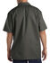 Image #2 - Dickies Men's Short Sleeve Work Shirt, Olive Green, hi-res