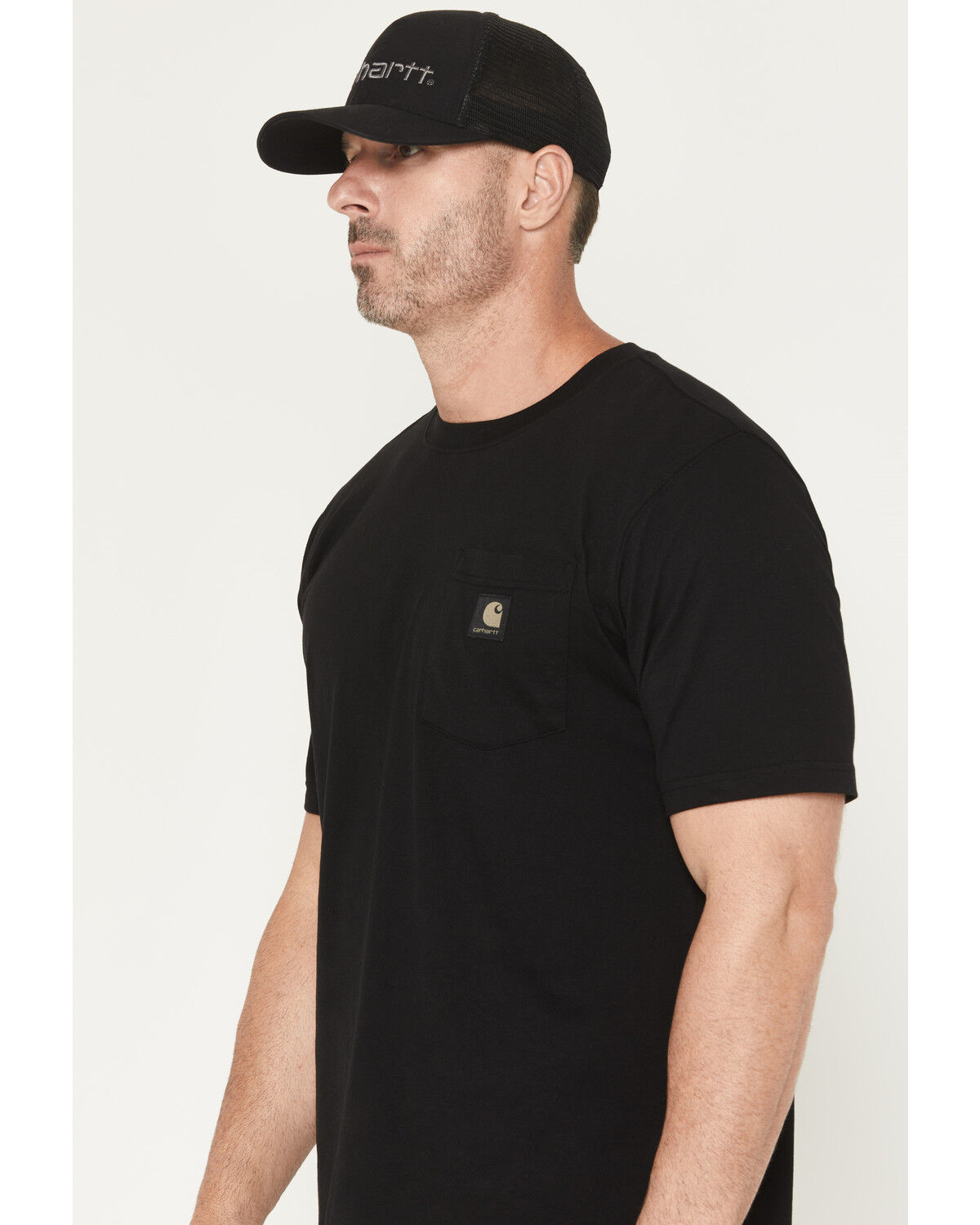 Image #3 - Carhartt Men's Relaxed Fit Lightweight Camo Graphic Short Sleeve Graphic T-Shirt, Black, hi-res