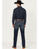 Image #3 - Ariat Men's M2 Bradford Cleveland Dark Wash Relaxed Bootcut Rigid Jeans, Dark Wash, hi-res