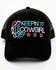 Image #1 - Idyllwind Women's Keepin' It Cowgirl Neon Baseball Cap, Black, hi-res