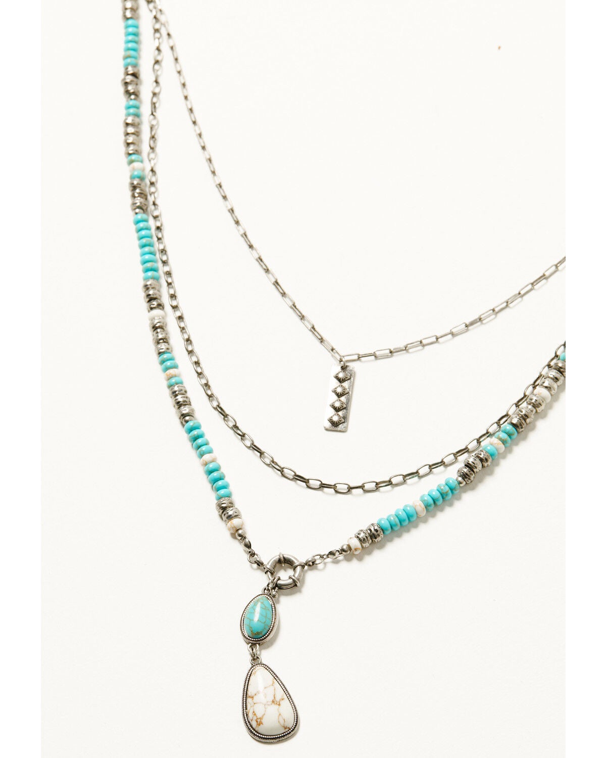 Shyanne Women's Isla Oasis Layered Necklace, Turquoise, hi-res