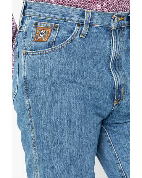 Image #4 - Cinch Men's Bronze Label Slim Fit Jeans, Midstone, hi-res