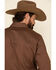 Wrangler Men's Advanced Comfort Long Sleeve Western Shirt, Brown, hi-res