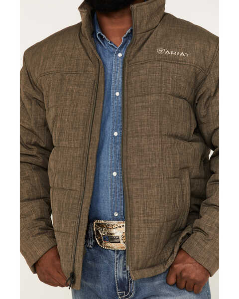 Image #3 - Ariat Men's Crius Insulated Solid Jacket, Olive, hi-res