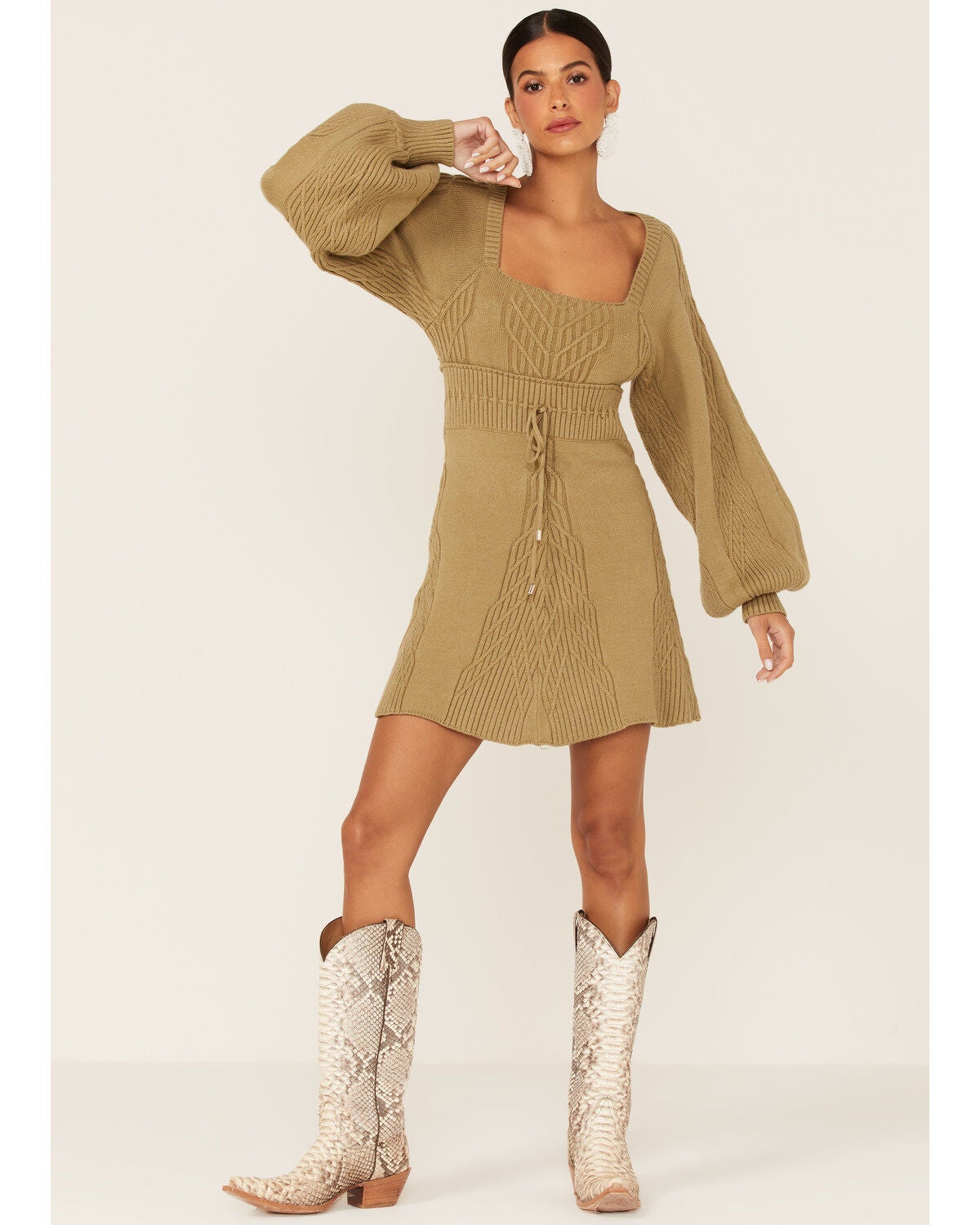 emmaline mini sweater dress