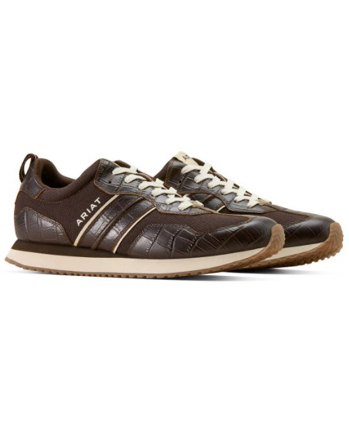 Image #4 - Ariat Men's Ranch Runner, Chocolate, hi-res