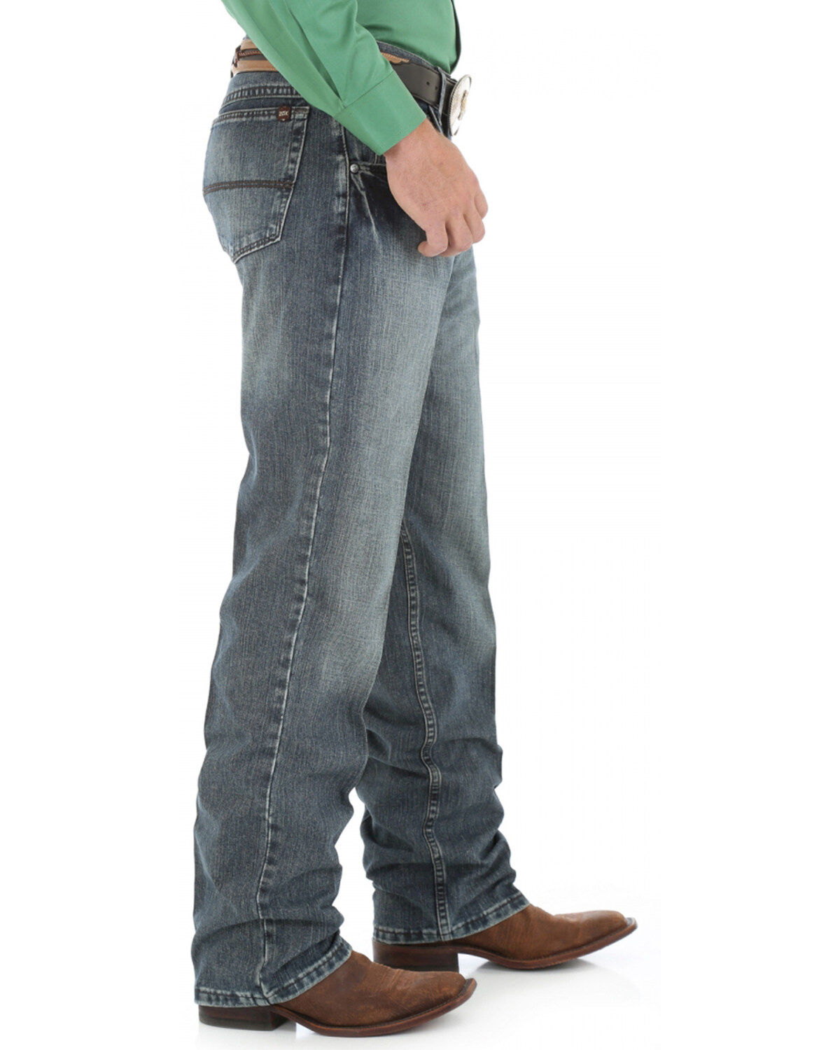 Image #2 - Wrangler Men's Vintage 20X Extreme Relaxed Fit Jeans, Vintage Midnight, hi-res