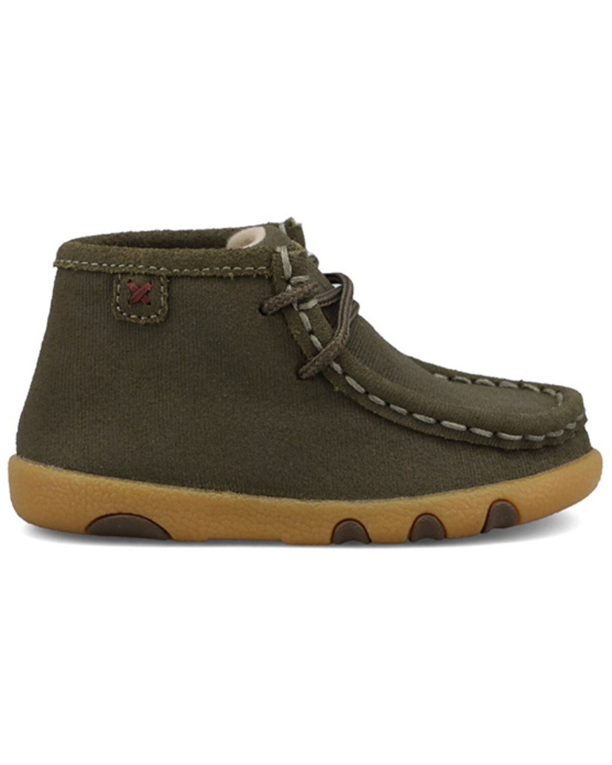 Image #2 - Twisted X Infant Boys' Driving Casual Shoes - Moc Toe, Taupe, hi-res