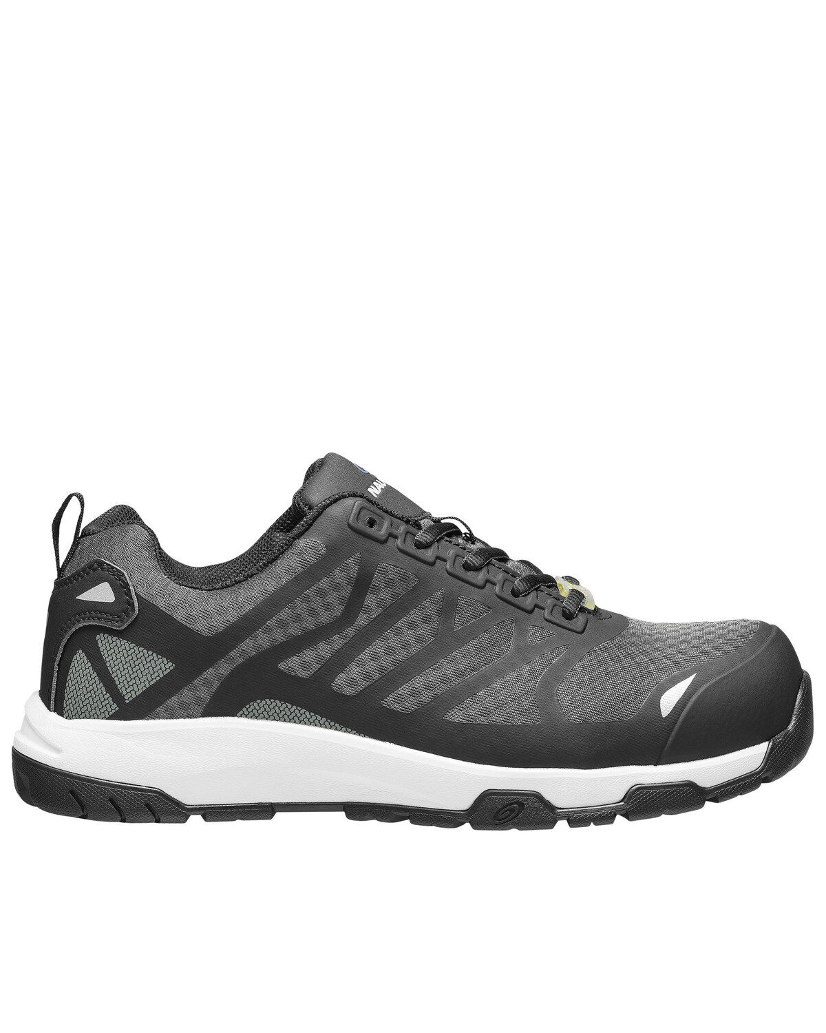 Image #2 - Nautilus Men's Velocity Work Shoes - Composite Toe, Grey, hi-res